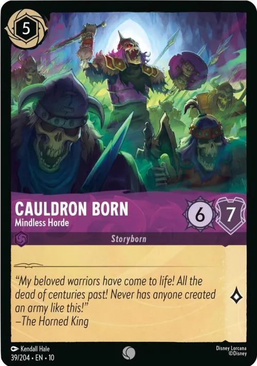 Cauldron Born - Mindless Horde - Cold Foil