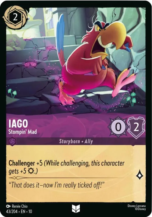 Iago - Stompin' Mad - Cold Foil