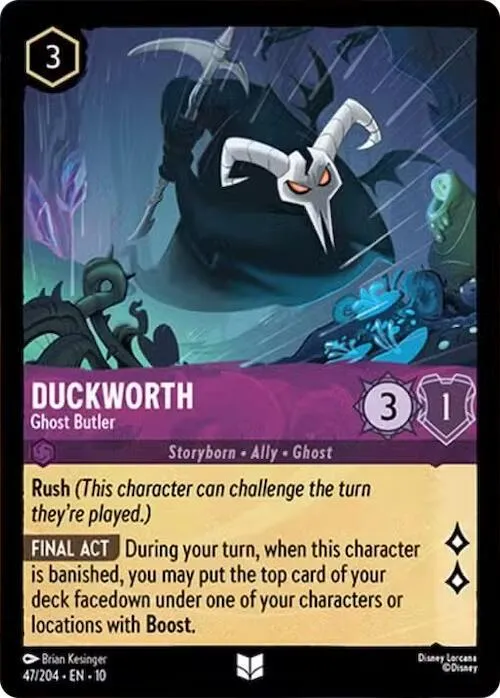 Duckworth - Ghost Butler - Cold Foil