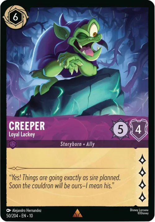Creeper - Loyal Lackey - Cold Foil