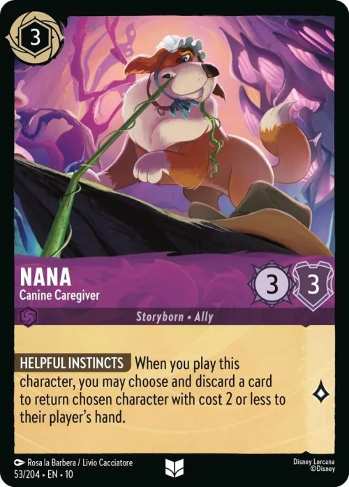 Nana - Canine Caregiver - Cold Foil