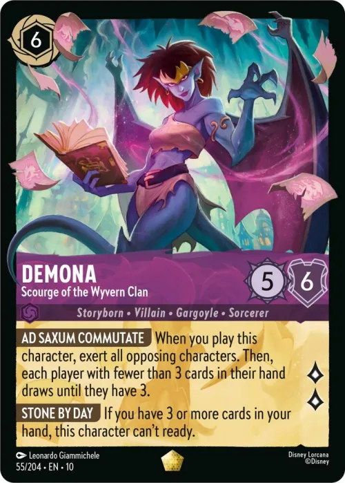 Demona - Scourge of the Wyvern Clan - Cold Foil