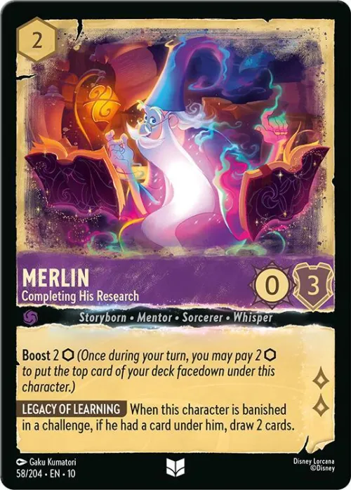 Merlin - Completing His Research - Holo