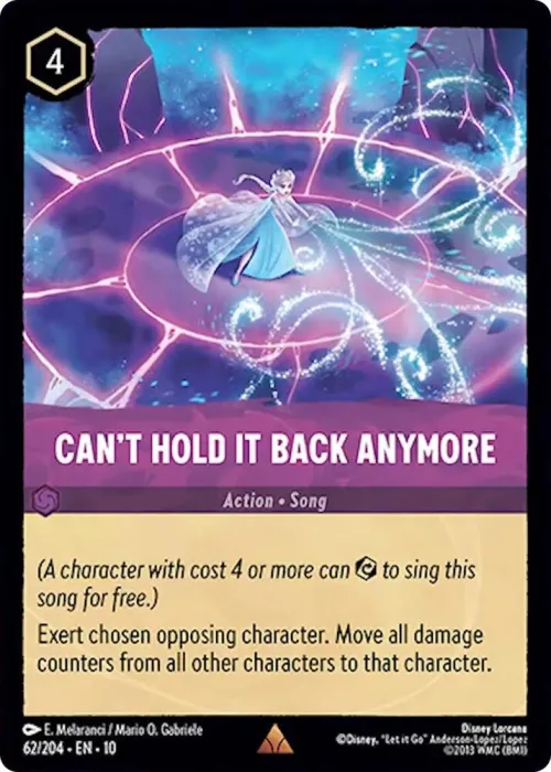 Can't Hold It Back Anymore - Cold Foil