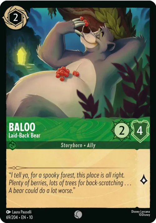 Baloo - Laid-Back Bear - Cold Foil