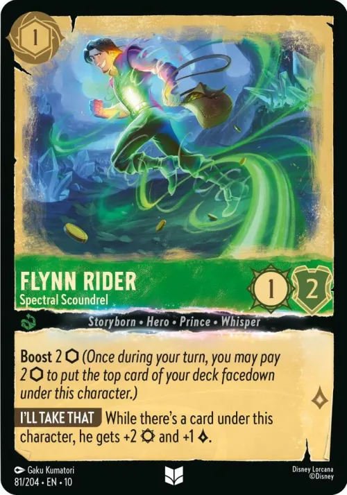 Flynn Rider - Spectral Scoundrel - Holo