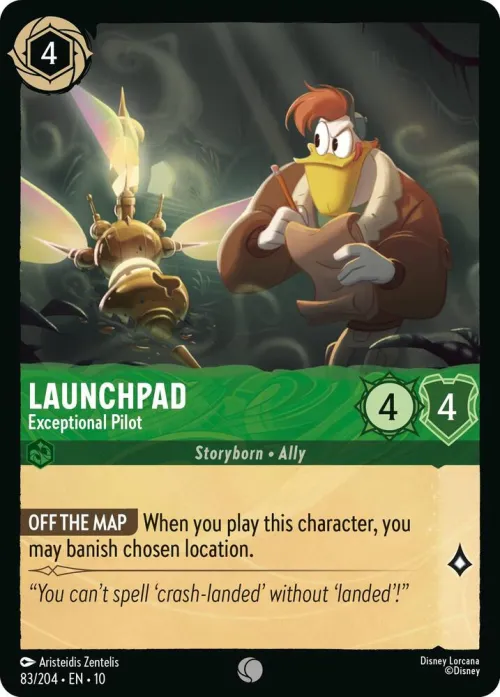 Launchpad - Exceptional Pilot - Cold Foil