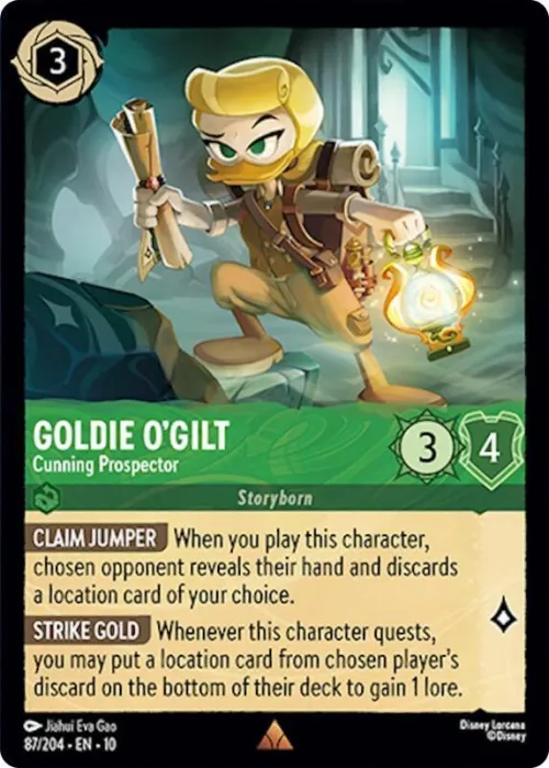 Goldie O'Gilt - Cunning Prospector - Cold Foil