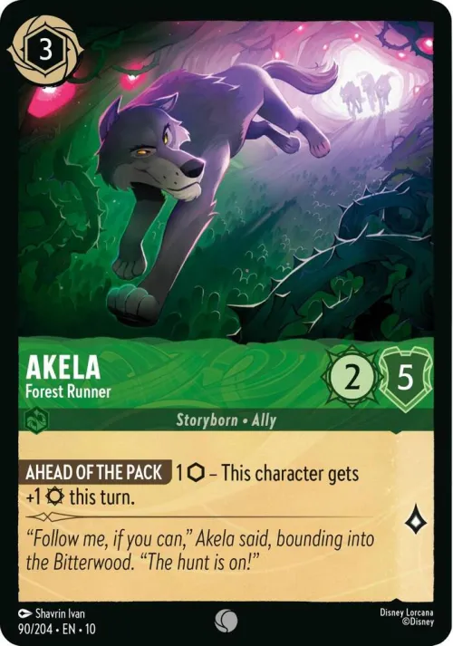 Akela - Forest Runner - Cold Foil