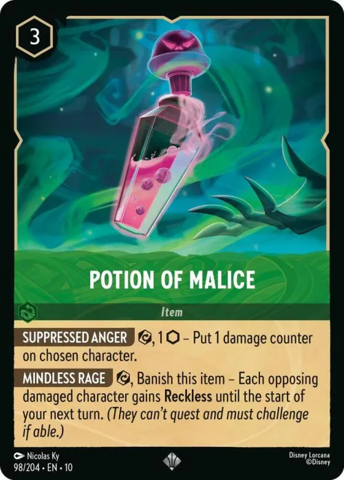 Potion of Malice - Cold Foil