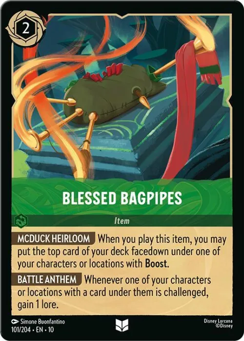 Blessed Bagpipes - Cold Foil