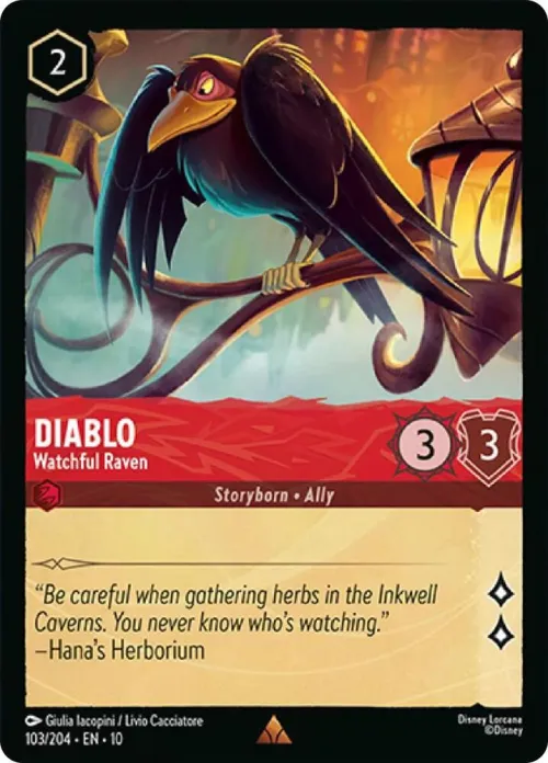 Diablo - Watchful Raven - Cold Foil