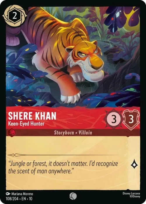 Shere Khan - Keen-Eyed Hunter - Cold Foil