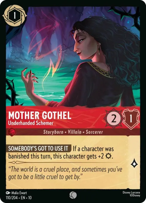 Mother Gothel - Underhanded Schemer - Cold Foil