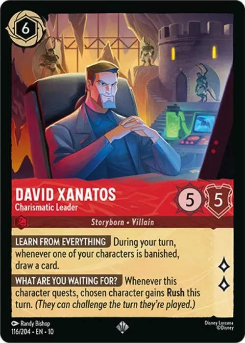 David Xanatos - Charismatic Leader - Cold Foil