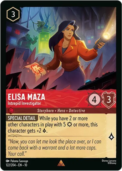 Elisa Maza - Intrepid Investigator - Cold Foil