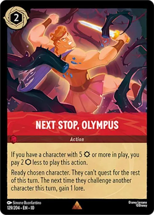 Next Stop, Olympus - Cold Foil