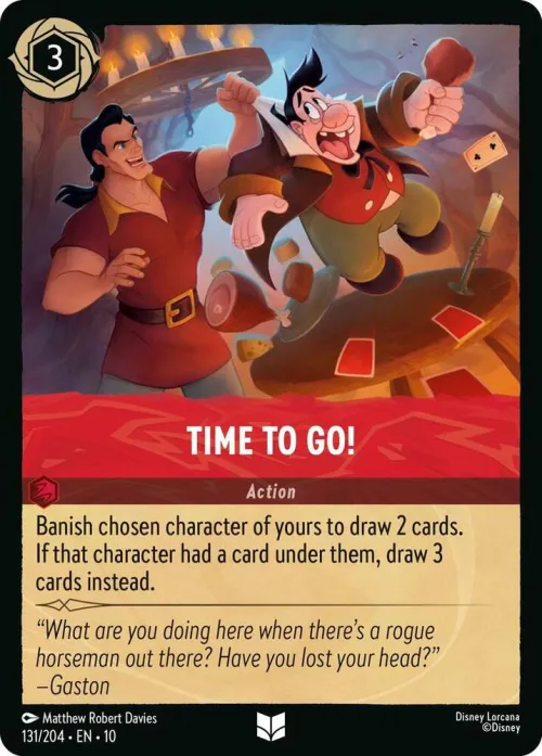 Time to Go! - Cold Foil