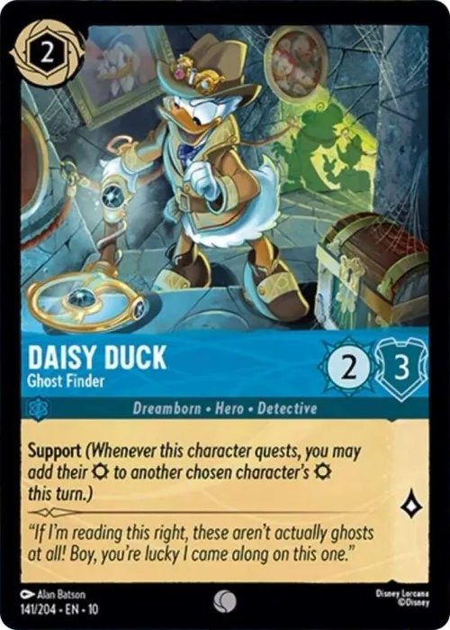 Daisy Duck - Ghost Finder - Cold Foil