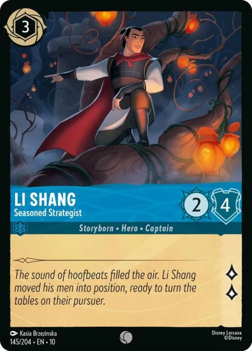 Li Shang - Seasoned Strategist - Cold Foil