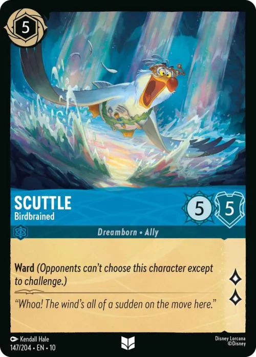 Scuttle - Birdbrained - Cold Foil
