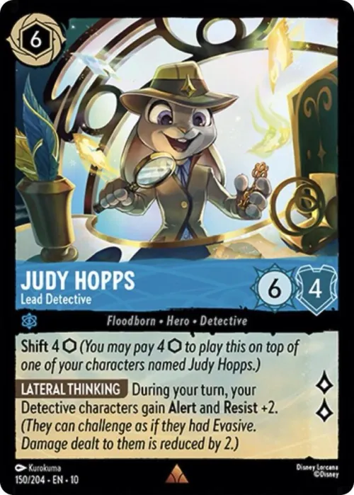 Judy Hopps - Lead Detective - Cold Foil