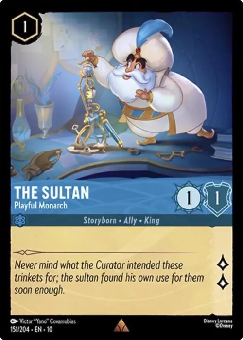 The Sultan - Playful Monarch - Cold Foil