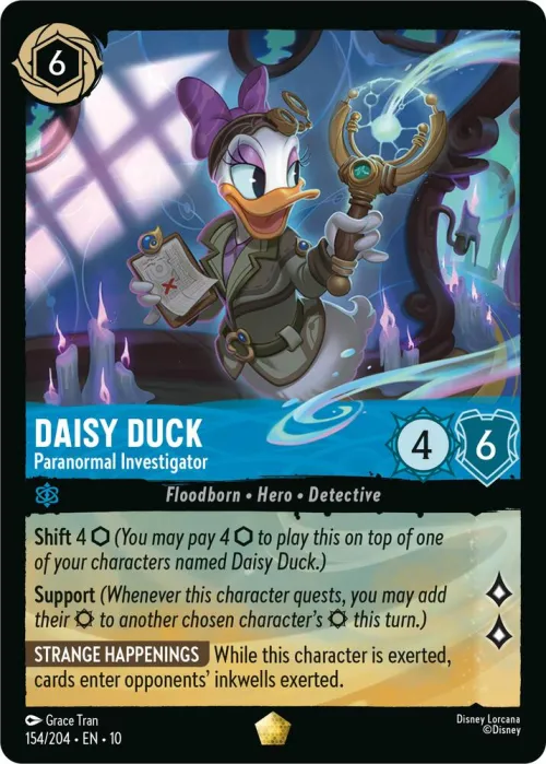 Daisy Duck - Paranormal Investigator - Cold Foil