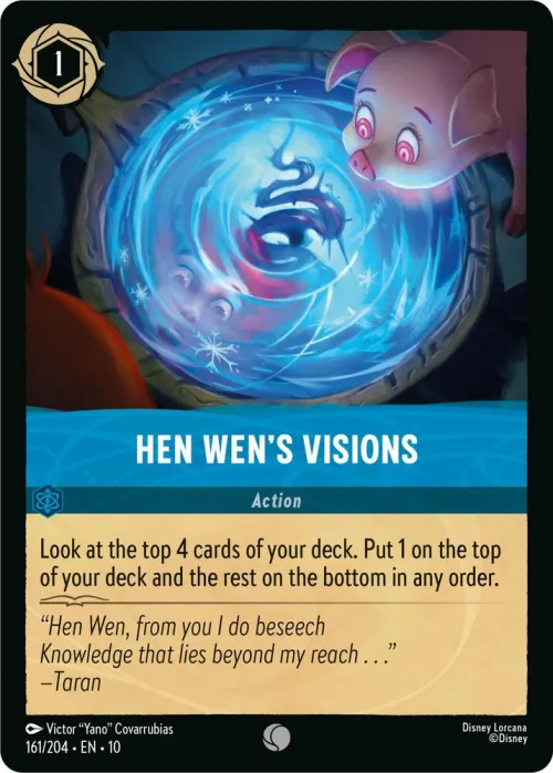 Hen Wen's Visions - Cold Foil