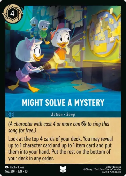 Might Solve a Mystery - Cold Foil