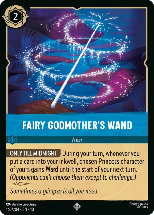 Fairy Godmother's Wand - Cold Foil