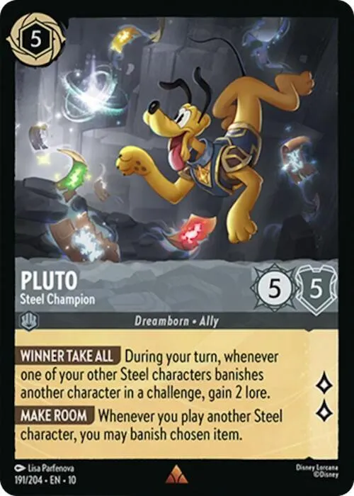 Pluto - Steel Champion - Cold Foil