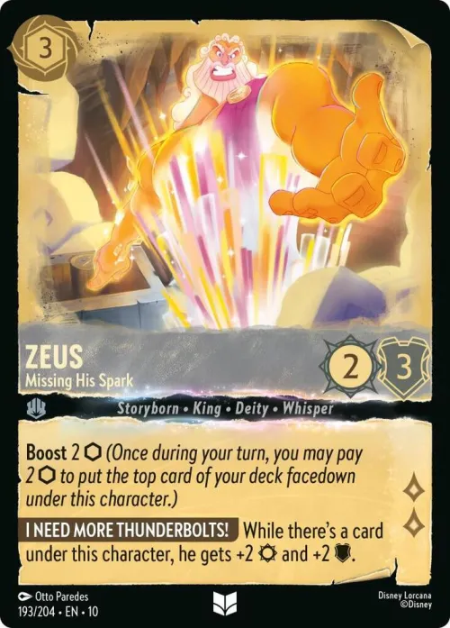 Zeus - Missing His Spark