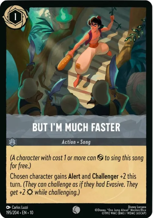 But I'm Much Faster - Cold Foil