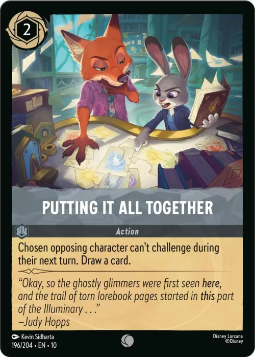 Putting It All Together - Cold Foil