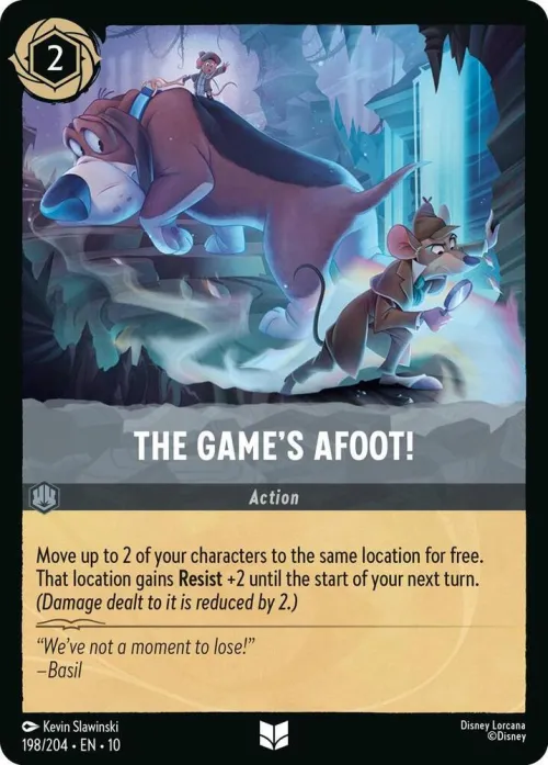 The Game's Afoot! - Cold Foil