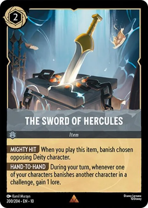 The Sword of Hercules - Cold Foil