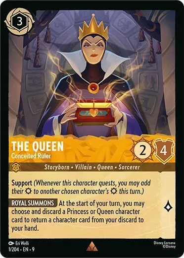 The Queen - Conceited Ruler - Cold Foil