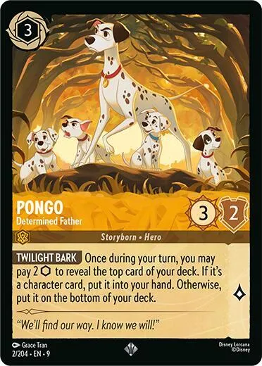 Pongo - Determined Father - Cold Foil