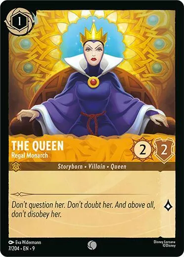 The Queen - Regal Monarch - Cold Foil