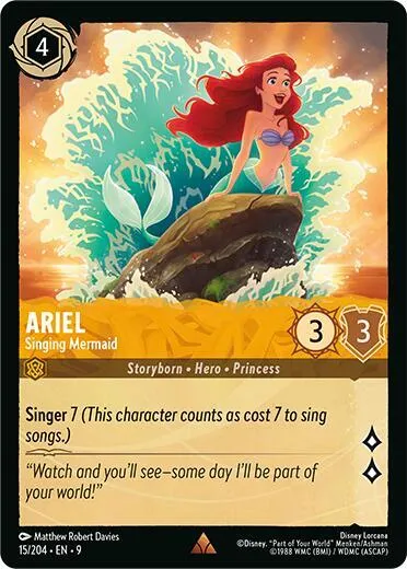 Ariel - Singing Mermaid - Holo