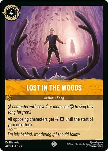 Lost in the Woods - Cold Foil