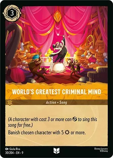 World's Greatest Criminal Mind - Cold Foil