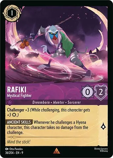 Rafiki - Mystical Fighter - Cold Foil