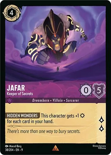 Jafar - Keeper of Secrets - Cold Foil