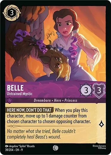 Belle - Untrained Mystic - Cold Foil