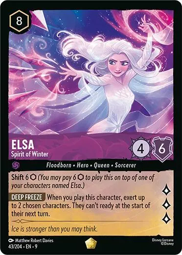 Elsa - Spirit of Winter - Cold Foil