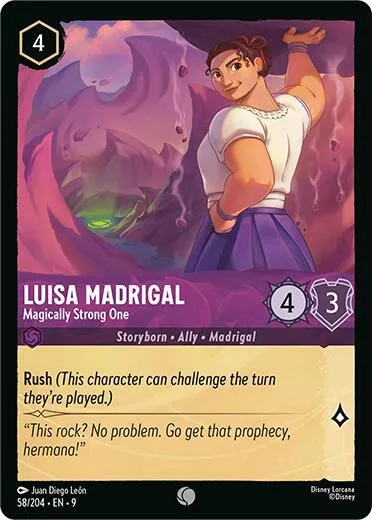 Luisa Madrigal - Magically Strong One - Cold Foil