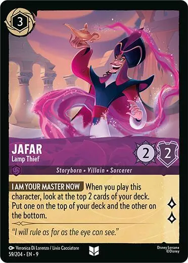 Jafar - Lamp Thief - Cold Foil