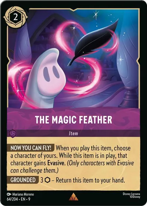 The Magic Feather - Cold Foil